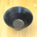 リネア１９cmラーメン丼黒曜【アウトレット込】ラーメン器おしゃれオシャレ食洗機対応キッチン用品食器業務用中華どんぶり