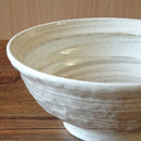 粉引刷毛目石目6.8寸ラーメン丼ラーメン器おしゃれオシャレ食洗機対応食器業務用中華どんぶり和風丼鉢丼物