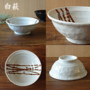 【全商品ポイント10倍！6/111:59まで！】鉄赤流し白萩6.8寸ラーメン丼白萩/砂目黒ラーメン器おしゃれオシャレ食洗機対応食器業務用中華うどん麺類丼どんぶり普段使い鉢盛鉢