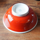 ラーメンどんぶり赤三ツ龍19.5cm屋台のラーメンどんぶり（アウトレット込み）【業務用】どんぶり丼ドンブリ丼ぶり麺鉢ラーメン鉢らーめん拉麺中華そばオシャレおしゃれ昔ながら懐かしいラーメン丼