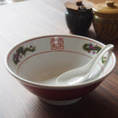 赤三ツ龍21.4cm屋台のラーメンどんぶり（アウトレット込み）【業務用】らーめん/丼/どんぶりどんぶり丼ドンブリ丼ぶり麺鉢ラーメン鉢らーめん拉麺中華そばオシャレおしゃれ昔ながら懐かしい定番ラーメン丼