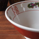 赤三ツ龍21.4cm屋台のラーメンどんぶり（アウトレット込み）【業務用】らーめん/丼/どんぶりどんぶり丼ドンブリ丼ぶり麺鉢ラーメン鉢らーめん拉麺中華そばオシャレおしゃれ昔ながら懐かしい定番ラーメン丼