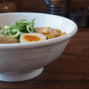 ラーメンどんぶり白20.5cmけずりラーメン単品【アウトレット込み】丼ドンブリ丼ぶり麺鉢ラーメン鉢中華そばオシャレおしゃれお買い得アウトレット業務用れんげ磁器安いお得