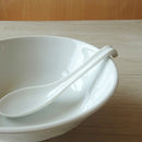 【送料無料】どんぶりらーめん白21.5cmけずりラーメンどんぶり（大）レンゲセット（４人用）【アウトレット込み】4人家族用丼ドンブリ丼ぶり麺鉢ラーメン鉢中華そばオシャレおしゃれ食器セットお買い得アウトレット業務用れんげ磁器安いセットお得