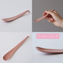 セラミックスリムスイーツスプーンアースカラーセピアグレー/フォックスブラウン/ミスティピンク/ピジョンブルー/ミルキーホワイトスイーツスプーングレーブラウン茶ピンクブルー青水色ホワイト白ベージュナチュラルおしゃれかわいい日本製