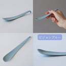 セラミックスリムスイーツスプーンアースカラーセピアグレー/フォックスブラウン/ミスティピンク/ピジョンブルー/ミルキーホワイトスイーツスプーングレーブラウン茶ピンクブルー青水色ホワイト白ベージュナチュラルおしゃれかわいい日本製