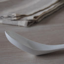 ロングチャーハンレンゲ（強化磁器）白業務用れんげラーメンオシャレおしゃれ磁器らーめん中華スープ安いおうち時間すくいやすい