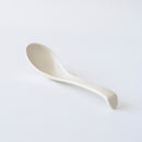 レンゲロングチャーハンアースカラー3色ロングチャーハンレンゲれんげチャーハンラーメンオシャレおしゃれグレーブラウン茶ホワイト白ベージュナチュラルおしゃれかわいい日本製陶器磁器薄い軽いすくいやすい