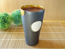 和ごころ泡立ちビアカップL黒ビールタンブラー酒器酒カップおしゃれ和柄オシャレペア