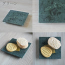 大理石10スクエアプレートグレー/シルバー/ブラウン/ベージュ/ホワイト/グリーン石天然石おしゃれオシャレスイーツケーキマカロン皿お皿食器正方形正角皿真四角四角高級レストランフレンチイタリアンコース料理ディナーランチ
