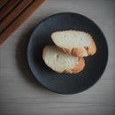 お皿墨縅（すみおどし）19cm皿洋食器中皿皿洋食黒い皿レストランおしゃれオシャレ食洗機対応食器業務用イタリアンフレンチディナーレストラン風おうち時間