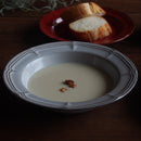 ラフィネ21.5cmスープ＆パスタ皿スモークホワイト/アンティークブルー/ヴィンテージレッドスープ皿パスタ皿皿お皿食器レトロアンティーク白青赤水色おしゃれビンテージランチカフェかっこいい高級パスタ皿古めかしい