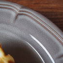 ラフィネ21.5cmスープ＆パスタ皿スモークホワイト/アンティークブルー/ヴィンテージレッドスープ皿パスタ皿皿お皿食器レトロアンティーク白青赤水色おしゃれビンテージランチカフェかっこいい高級パスタ皿古めかしい