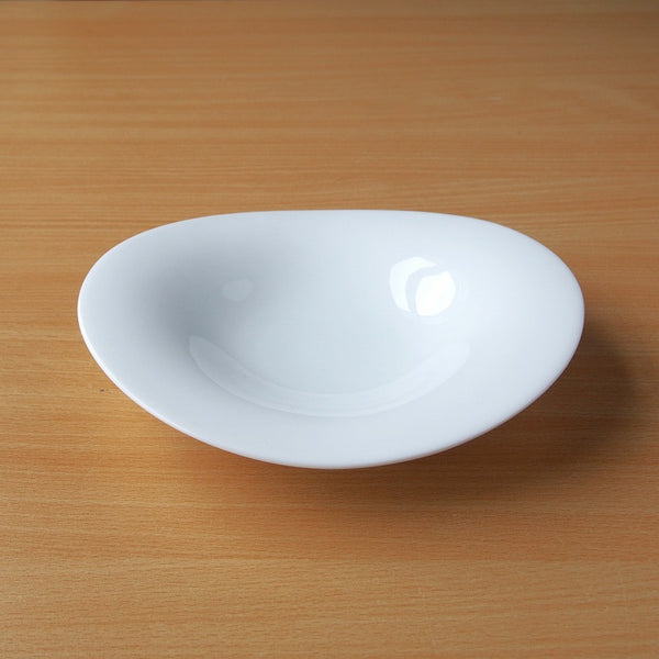 パスタ皿 / 白磁 Bosse ボッセ 22cm 楕円皿