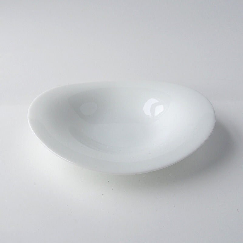 パスタ皿 / 白磁 Bosse ボッセ 22cm 楕円皿