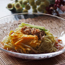 ガラスグラシュー23.5cm冷麺ボウルソーメン冷やし中華冷製パスタサラダボールおうち時間