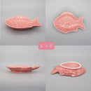 omede鯛小皿豆皿薬味皿漬物皿鯛タイ魚お魚レッド赤赤色ピンクブルー青青色水色縁起縁起物おしゃれ可愛いかわいいデザイン食器和食器和食おもてなし普段使い日本日本製