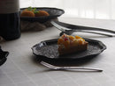 煌惑?kouwa?十角20cm変形プレートゴールドブロンズキラキラプレート皿食器業務用インスタ映えレストランイタリアンフレンチ日本製