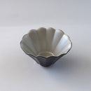 菊型 11cm 楕円鉢
