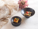 煌惑?kouwa?12.5cm高台小鉢ゴールドブロンズキラキラ高台小鉢小付丸鉢丸食器業務用インスタ映えレストラン日本製