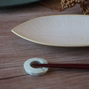 銘々皿小判皿鉋かんなブルーグレー窯変グリーンドルチェイエローおしゃれ食器皿細長皿長皿ボウル葉っぱかわいい和風和食器カジュアル