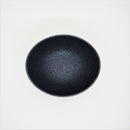 Zelezoジェラゾ13cmオーバルボウルオーバルボウル鉢小鉢深鉢ブラックシルバー高級感おしゃれかっこいいエレガント輝くラメキラキラカフェレストラン食洗機対応キッチン用品食器業務用