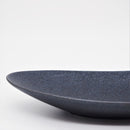 Zelezoジェラゾ23cmオーバルディッシュオーバル楕円皿楕円皿長皿ブラックシルバー高級感おしゃれかっこいいエレガント輝くラメキラキラカフェレストラン食洗機対応キッチン用品食器業務用