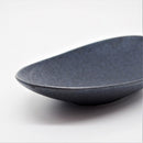 Zelezoジェラゾ23cmオーバルディッシュオーバル楕円皿楕円皿長皿ブラックシルバー高級感おしゃれかっこいいエレガント輝くラメキラキラカフェレストラン食洗機対応キッチン用品食器業務用