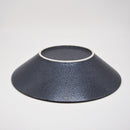 Zelezoジェラゾレリーフ20cmディープディッシュ皿深皿鉢深鉢ブラックシルバー高級感おしゃれかっこいいエレガント輝くラメキラキラカフェレストラン食洗機対応キッチン用品食器業務用