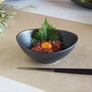 Zelezoジェラゾ13cmオーバルボウルオーバルボウル鉢小鉢深鉢ブラックシルバー高級感おしゃれかっこいいエレガント輝くラメキラキラカフェレストラン食洗機対応キッチン用品食器業務用