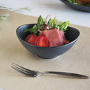 Zelezoジェラゾ13cmオーバルボウルオーバルボウル鉢小鉢深鉢ブラックシルバー高級感おしゃれかっこいいエレガント輝くラメキラキラカフェレストラン食洗機対応キッチン用品食器業務用