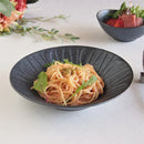 Zelezoジェラゾレリーフ20cmディープディッシュ皿深皿鉢深鉢ブラックシルバー高級感おしゃれかっこいいエレガント輝くラメキラキラカフェレストラン食洗機対応キッチン用品食器業務用