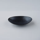 Zelezoジェラゾ13cmオーバルディッシュオーバル楕円皿楕円皿小皿ブラックシルバー高級感おしゃれかっこいいエレガント輝くカフェレストラン食洗機対応キッチン用品食器業務用