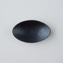 Zelezoジェラゾ13cmオーバルディッシュオーバル楕円皿楕円皿小皿ブラックシルバー高級感おしゃれかっこいいエレガント輝くカフェレストラン食洗機対応キッチン用品食器業務用