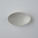 Albaアルバ13cmオーバルディッシュオーバル楕円皿楕円皿小皿ホワイト白高級感おしゃれかっこいいエレガント輝くカフェレストラン食洗機対応キッチン用品食器業務用