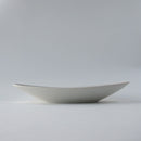 Albaアルバ23cmオーバルディッシュオーバル楕円皿楕円皿長皿ホワイト白高級感おしゃれかっこいいエレガント輝くカフェレストラン食洗機対応キッチン用品食器業務用