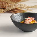 Zelezoジェラゾ10cmオーバルミニボウルオーバルボウルミニ鉢小鉢深鉢ブラックシルバー高級感おしゃれかっこいいエレガント輝くラメキラキラカフェレストラン食洗機対応キッチン用品食器業務用