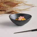 Zelezoジェラゾ10cmオーバルミニボウルオーバルボウルミニ鉢小鉢深鉢ブラックシルバー高級感おしゃれかっこいいエレガント輝くラメキラキラカフェレストラン食洗機対応キッチン用品食器業務用