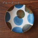 やちむん風小皿琉球どっと