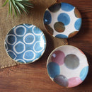 やちむん風小皿琉球どっと