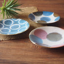 やちむん風小皿琉球どっと