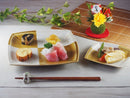 角皿市松22cm黄白大正角皿スクエアいちまつイチマツ黄色イエローおかず皿そば皿焼きそばとんかつハンバーグコロッケおうち時間
