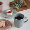 シーヴァマグカップミントグレーレッドビーンカップ食器グリーン緑灰色ピンクくすみカラーコーヒーお茶インスタ映えおしゃれオシャレかわいい美濃焼おうち時間