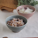 シーヴァ飯碗グレーレッドビーンお茶碗茶碗食器灰色ピンクくすみカラーご飯インスタ映えおしゃれオシャレかわいい美濃焼おうち時間