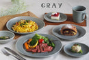 シーヴァ27cm変形リムプレートミントグレーレッドビーンお皿食器緑灰色ピンクくすみカラー楕円だえんリム皿プレートインスタ映えおしゃれオシャレかわいい美濃焼おうち時間