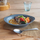 カレー皿インバリカレーボウル24cm楕円グレー/オリーブ/プラム/スカイブルーおしゃれオシャレカフェカレーライスグリーンパープル灰色緑紫青カフェ風オーバルベーカー