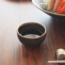 千代久丸孔雀お猪口ちょこおちょこ盃杯酒お酒日本酒小付珍味茶色茶ブラウン高級感シックおしゃれオシャレ居酒屋和食和風業務用さかずきさかづき日本製