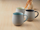 マグカップアメリマグカップマグカップ波佐見焼波佐見コーヒーお茶ブルー青青色水色ブラック黒黒色イエロー黄黄色ベージュ軽い薄い持ちやすいかわいいカワイイおしゃれオシャレモダンカフェ喫茶店喫茶