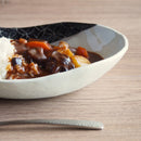 七宝カレー皿鉢ボウル深鉢深皿オーバル楕円カレーパスタ皿パスタサラダ皿サラダ粉引ベージュ織部緑色緑グリーン黒アメおしゃれかわいい可愛い日本製