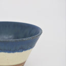 POTEポテミニボウル3色塗分けモカネイビーブラウンベージュ茶ブルー青3色三色塗分けおしゃれかわいいカラフルボウル小付ミニカジュアル